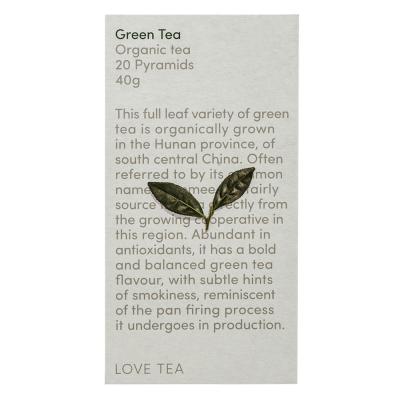 Love Tea Organic Green Tea x 20 Pyramids